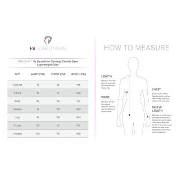 Hy Equestrian Synergy Elevate Sync Lightweight Gilet - Riviera/Grape alternative