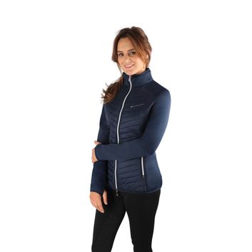 Hy Equestrian Synergy Elevate Sync Lightweight Jacket - Navy/Fig