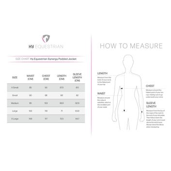 Hy Equestrian Synergy Padded Jacket - Navy/Fig alternative