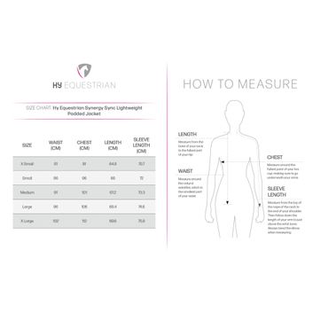 Hy Equestrian Synergy Sync Lightweight Padded Jacket - Black alternative