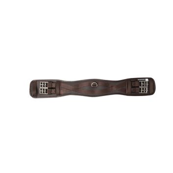 Hy Equestrian Waffle Dressage Girth - Elasticated Both Ends - Brown alternative