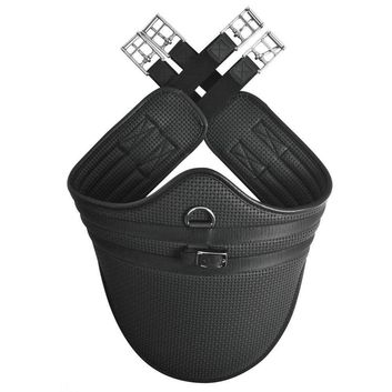 Hy Equestrian Waffle Stud Girth - Long - Black