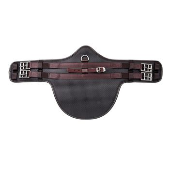 Hy Equestrian Waffle Stud Girth - Short - Brown alternative
