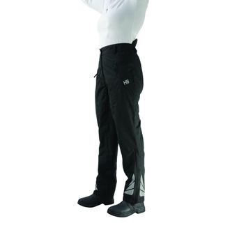 Hy Equestrian Waterproof Reflective Over Trousers - Black