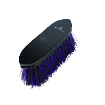 Hy Equestrian Wooden Dandy Brush - Black/Purple