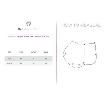 Hy Sport Active Close Contact Saddle Pad - Royal Violet alternative