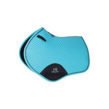 Hy Sport Active Close Contact Saddle Pad - Sky Blue
