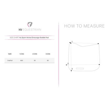 Hy Sport Active Dressage Saddle Pad - Port Royal alternative