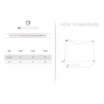 Hy Sport Active Dressage Saddle Pad - Vivid Merlot alternative