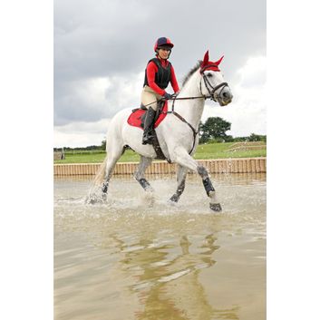 Hy Sport Active Fly Veil - Rosette Red alternative