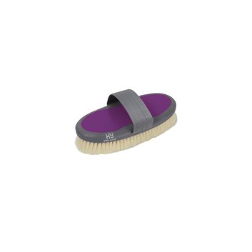 Hy Sport Active Goat Hair Body Brush - Amethyst Purple