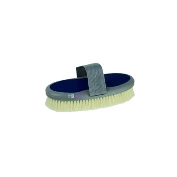 Hy Sport Active Goat Hair Body Brush - Midnight Navy
