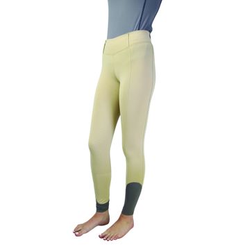 Hy Sport Active Riding Tights - Beige/Pencil Point Grey