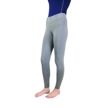 Hy Sport Active Riding Tights - Pencil Point Grey