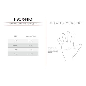 HyCONIC Children's Riding Gloves Black alternative