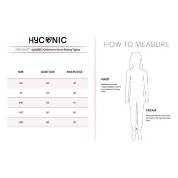 HyCONIC Children's Soria Riding Tights - Navy alternative