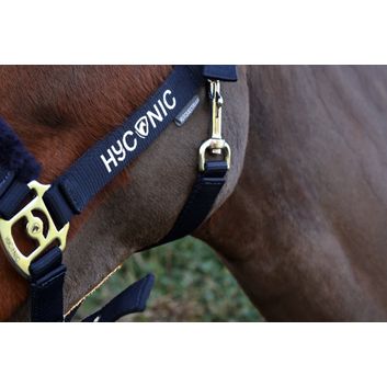 HyCONIC Faux Fur Head Collar &amp; Lead Rope - Navy alternative