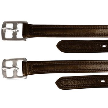 ProPresicce Super Soft Stirrup Leathers by Hy Equestrian - Brown