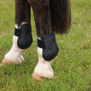 ProReaction Armoured Guard Fetlock Boot by Hy Equestrian - Black