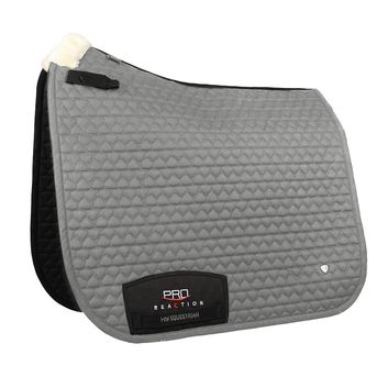 ProReaction Shield Dressage Saddle Pad by Hy Equestrian - Grey