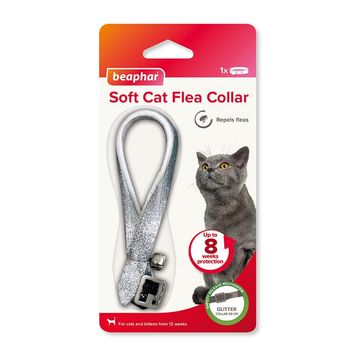 Beaphar Glitter Soft Cat Flea Collar - 30cm