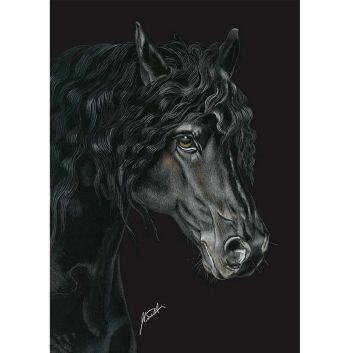 Deckled Edge Eureka! A3 Print - The Friesian