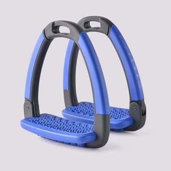 Horsena Swap Stirrup Extra Tread Pad - Ocean Blue