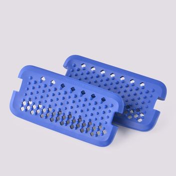 Horsena Swap Stirrup Extra Tread Pad - Ocean Blue alternative