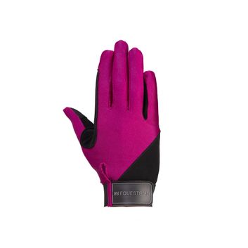 Hy Equestrian Absolute Fit Glove - Purple