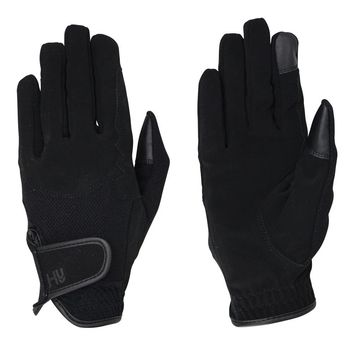 Hy Equestrian Air Vent Pro Riding Gloves - Black