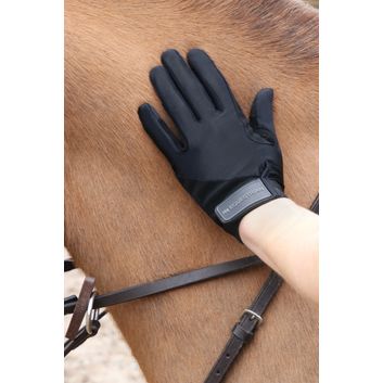 Hy Equestrian Children's Absolute Fit Glove - Black