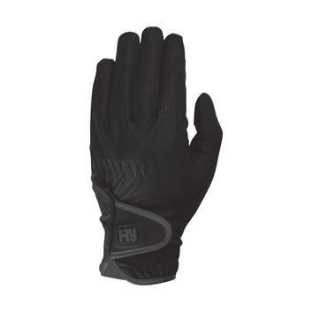 Hy Equestrian Children's Cottenham Elite Riding Gloves - Black