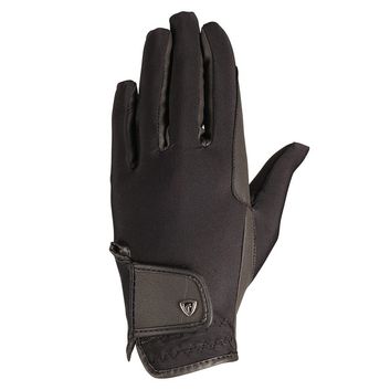 Hy Equestrian Children's Riding Gloves - Black
