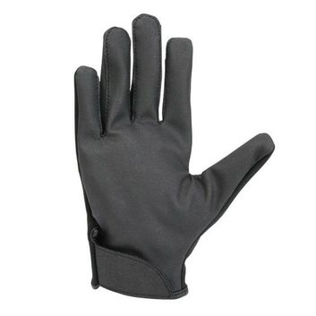 Hy Equestrian Children's Softshell Comfort Riding Gloves - Black alternative