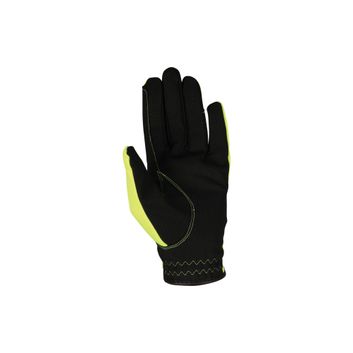 Hy Equestrian Extreme Reflective Softshell Gloves - Reflective Yellow alternative