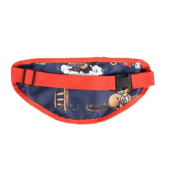 Hy Equestrian Thelwell Collection Practice Makes Perfect Bum Bag - Navy/Red alternative