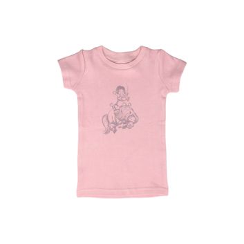 Hy Equestrian Thelwell Mini Tots T-Shirt - Pastel Green