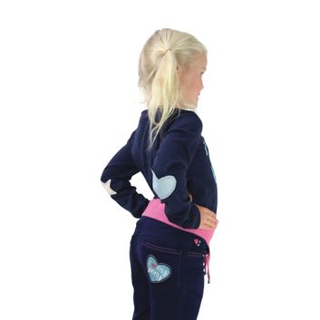 I Love My Pony Collection Long Sleeve T-Shirt by Little Rider - Navy alternative