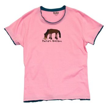 LazyOne Womens Pasture Bedtime PJ T Shirt