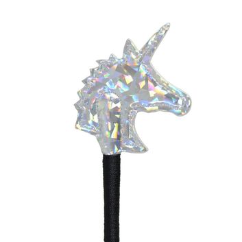 Little Unicorn Shimmer Riding Whip by Little Rider - Silver alternative