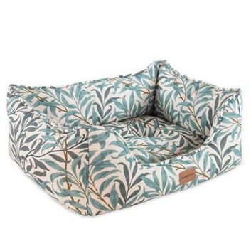 Morris &amp; Co Willow Boughs Print Square Bed alternative