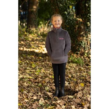 Nina Soft Fleece by Little Rider - Grey/Pink alternative