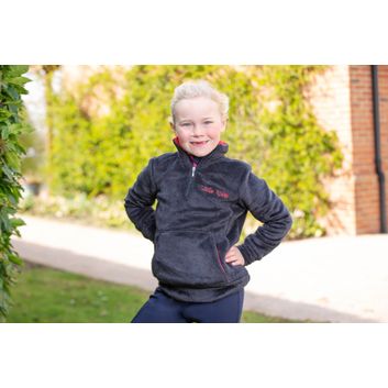 Nina Soft Fleece by Little Rider - Grey/Red alternative