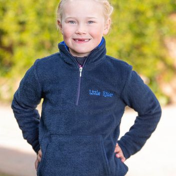 Nina Soft Fleece by Little Rider - Navy/Royal Blue
