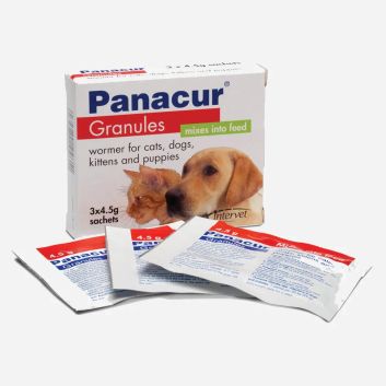 Panacur Granules for Dogs &amp; Cats - 22% granules