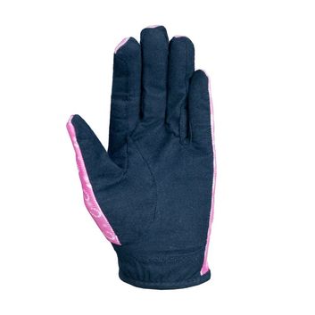 Pony Fantasy Riding Gloves by Little Rider - Navy/Pink alternative