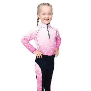 Pony Fantasy Riding Tights by Little Rider - Navy/Pink