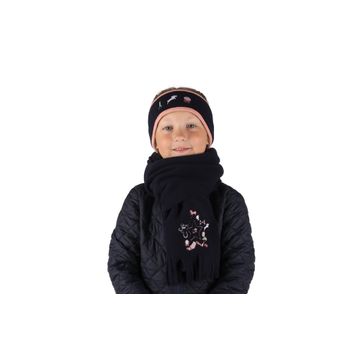 Pony Passion Quilted Jacket by Little Rider - Navy alternative