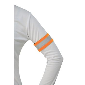 Reflector Arm/Leg Wraps by Hy Equestrian - Orange