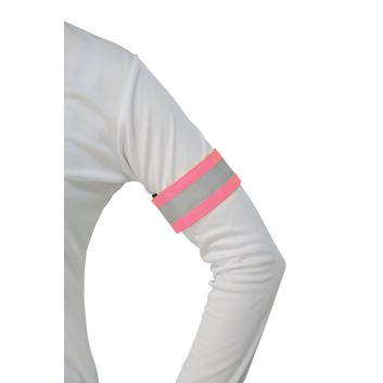 Reflector Arm/Leg Wraps by Hy Equestrian - Pink